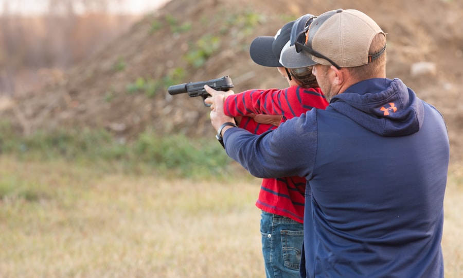 Photo long-range shooting ranges